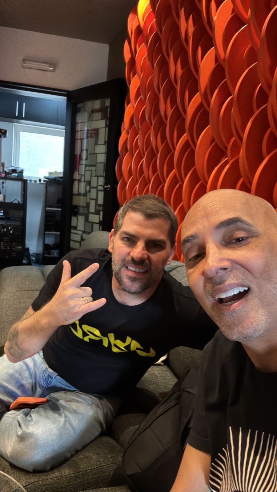 Paulinho Fonseca e Billy — parceiros na paixão por clássicos