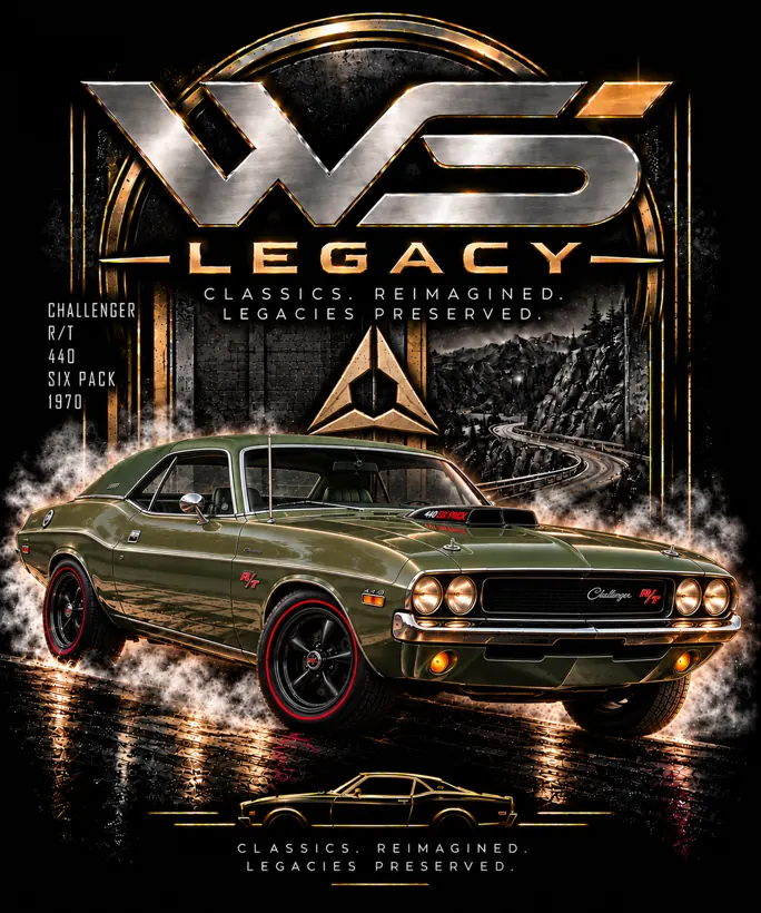 1970 Challenger R/T Sticker
