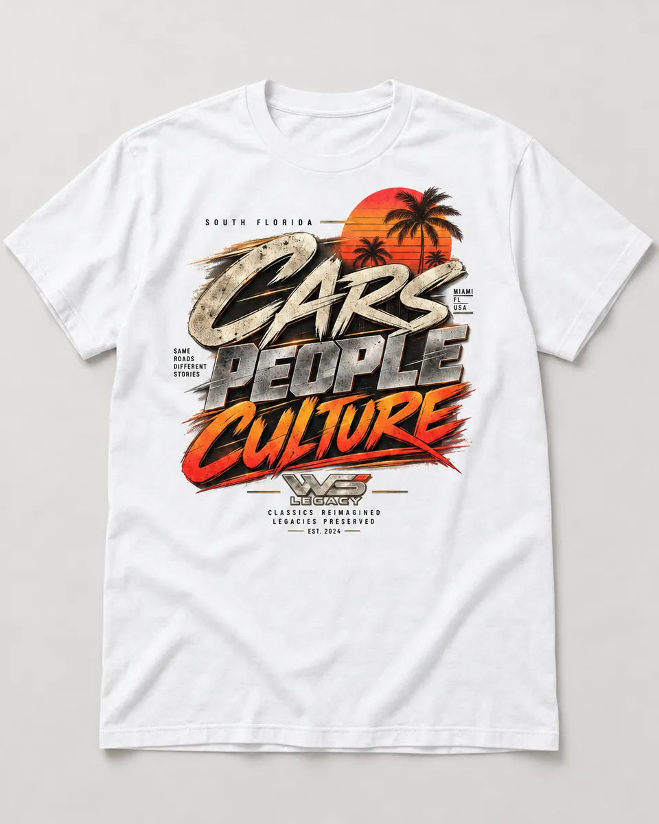 Cars. People. Culture. T-Shirt 2