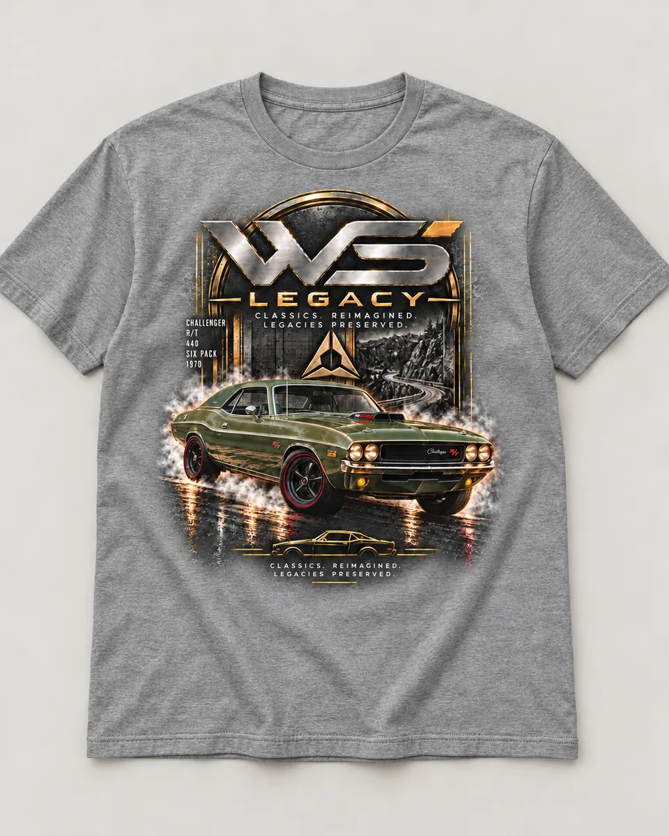 1970 Challenger R/T T-Shirt 3