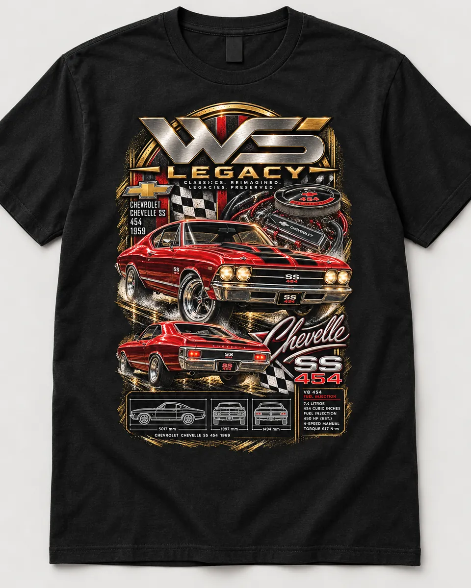 1969 Chevelle SS 454 T-Shirt