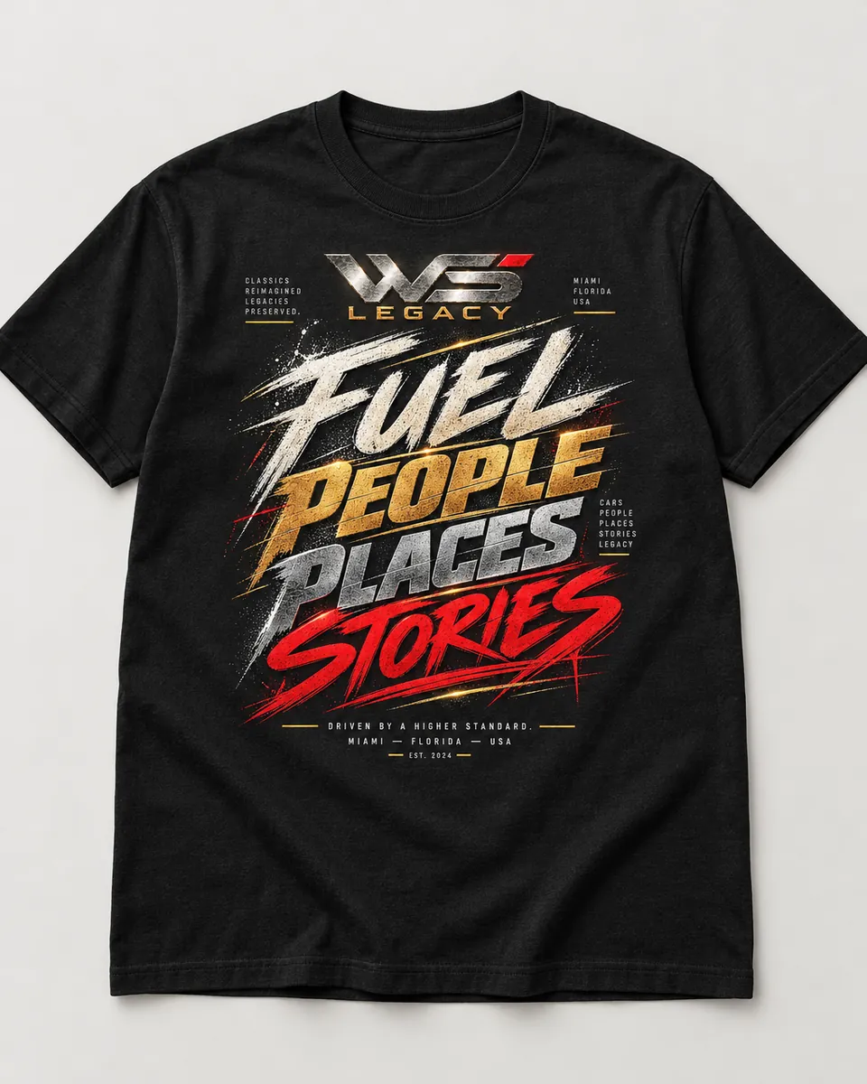 Fuel. People. Places. Stories. T-Shirt