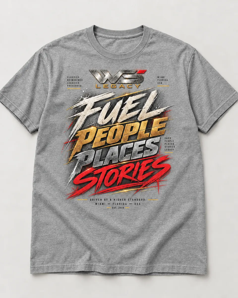 Fuel. People. Places. Stories. T-Shirt 3