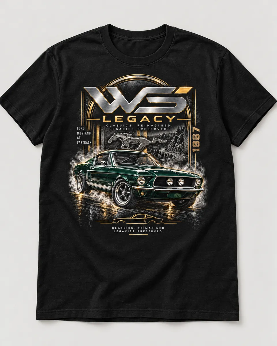 1967 Mustang Fastback T-Shirt
