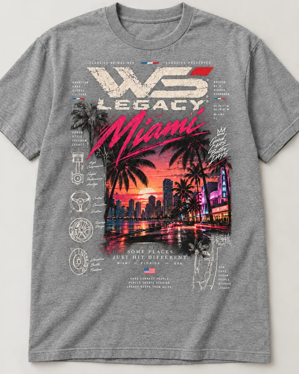 WS Legacy Miami Nights T-Shirt 3