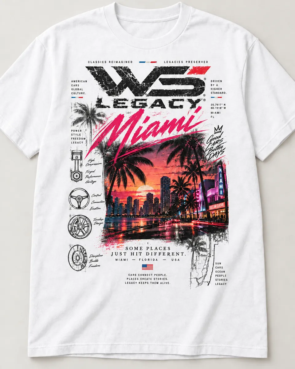 WS Legacy Miami Nights T-Shirt 2
