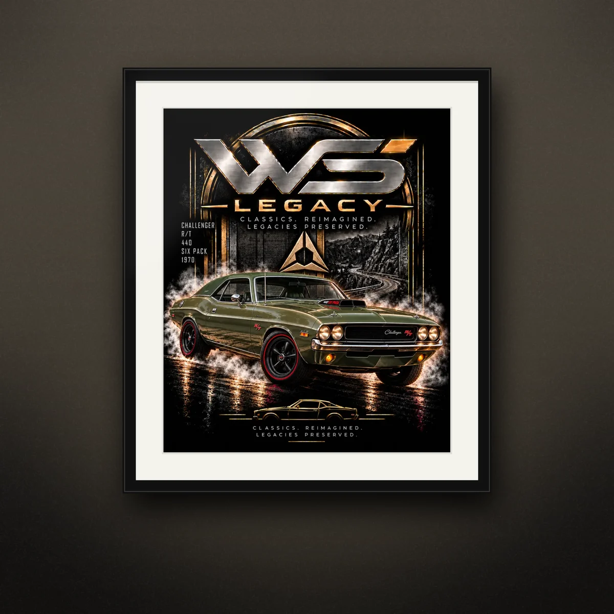 1970 Challenger R/T Art Print