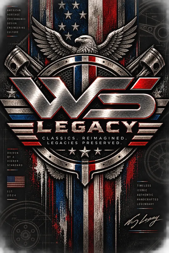 WS Legacy American Eagle Sticker